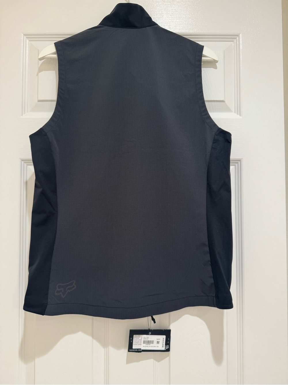 FOX Flexair Lite Black Cycling Vest Women’s Medium NWT MTB Full Zip - Picture 9 of 16
